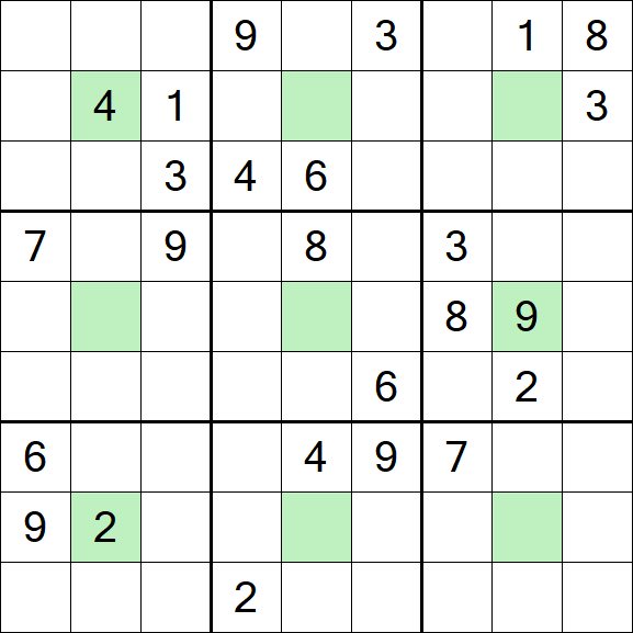 Center Dot Sudoku - Difícil
