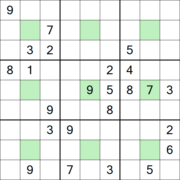 Center Dot Sudoku - Difícil