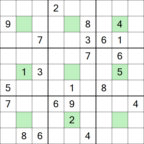 Center Dot Sudoku - Difícil
