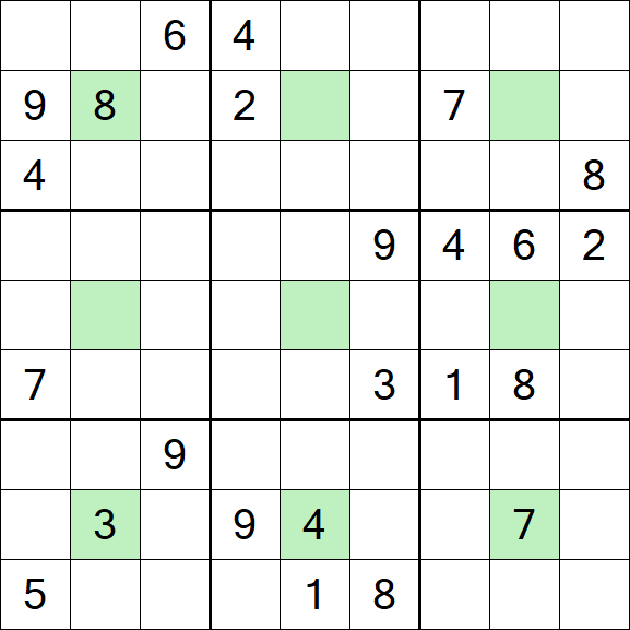 Center Dot Sudoku - Difícil