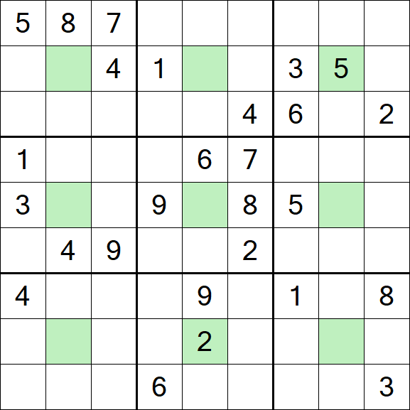 Center Dot Sudoku - Difícil