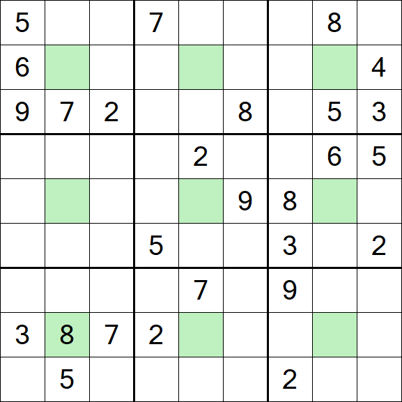 Center Dot Sudoku - Difícil