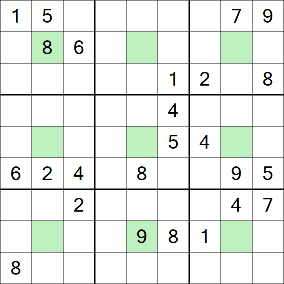Center Dot Sudoku - Hard