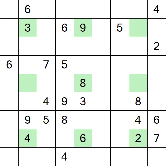 Center Dot Sudoku - Difícil
