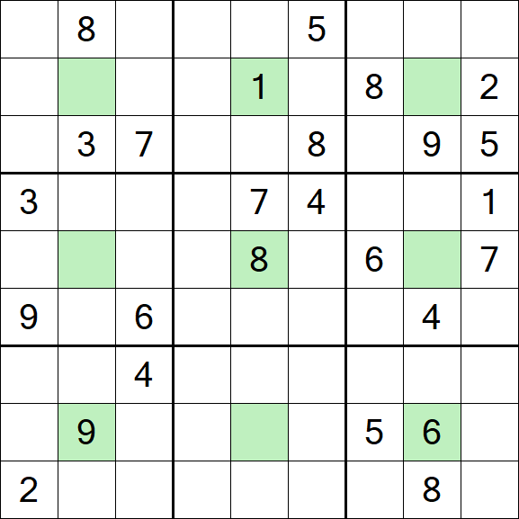 Center Dot Sudoku - Difícil