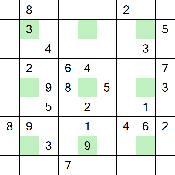 Center Dot Sudoku - Difícil