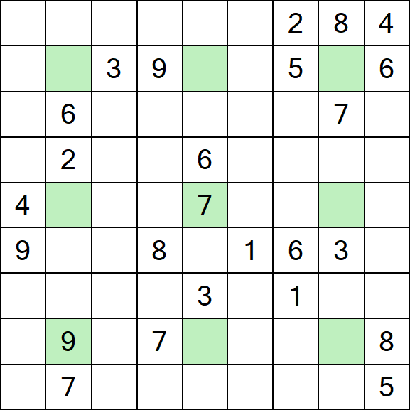 Center Dot Sudoku - Difícil