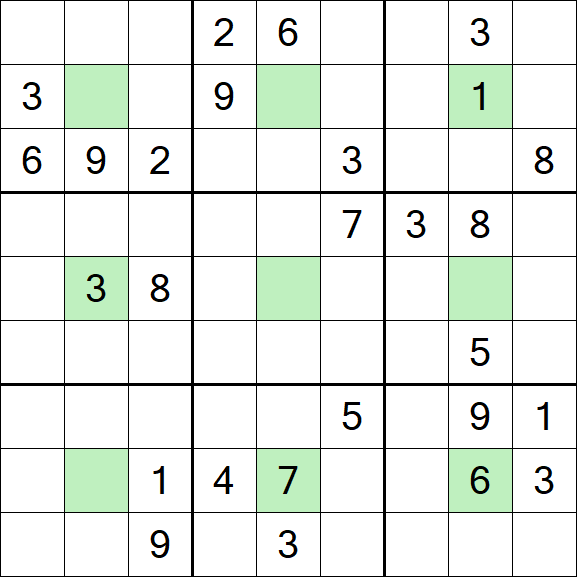 Center Dot Sudoku - Hard