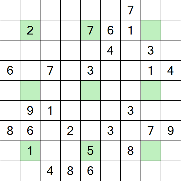 Center Dot Sudoku - Difícil