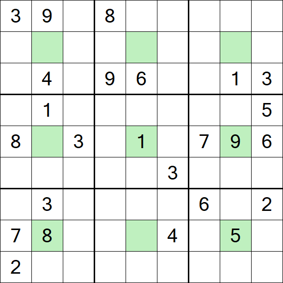 Center Dot Sudoku - Difícil