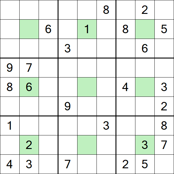 Center Dot Sudoku - Hard