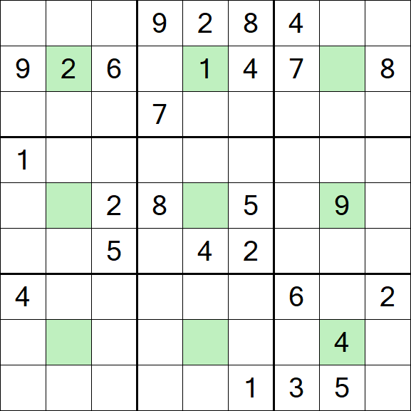 Center Dot Sudoku - Hard