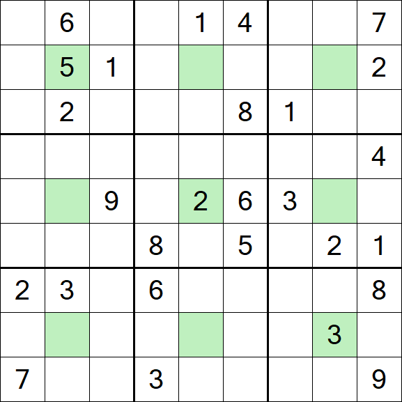 Center Dot Sudoku - Difícil