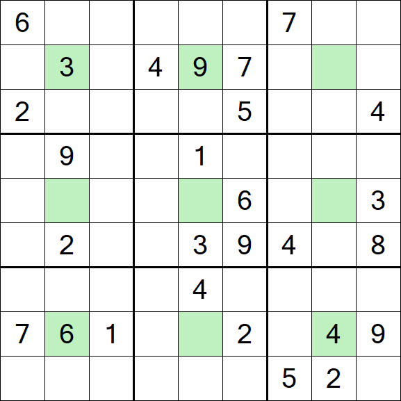 Center Dot Sudoku - Difícil