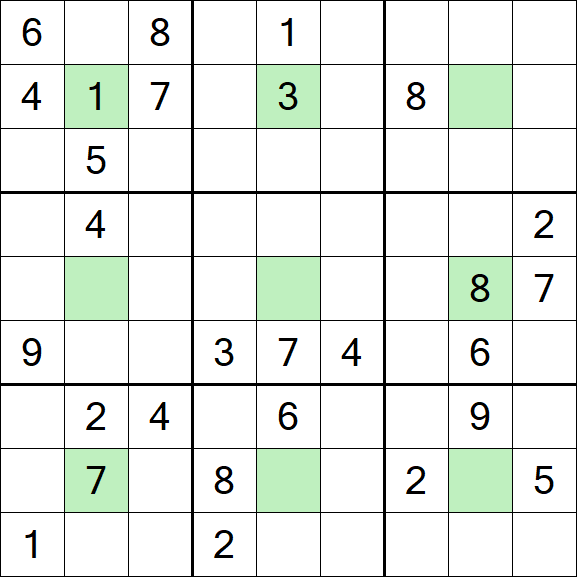 Center Dot Sudoku - Hard