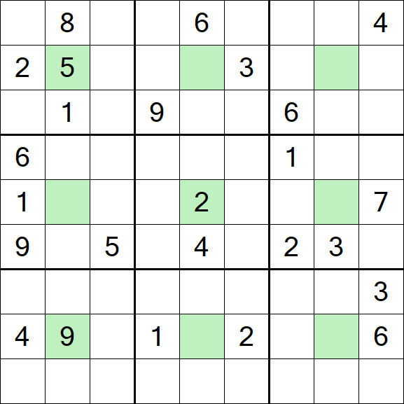 Center Dot Sudoku - Difficile