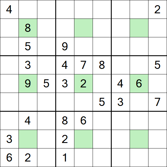 Center Dot Sudoku - Hard