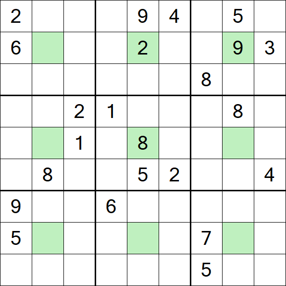 Center Dot Sudoku - Difícil