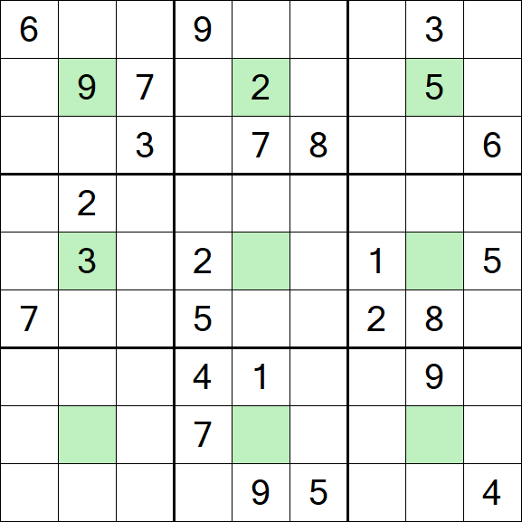 Center Dot Sudoku - Difficile