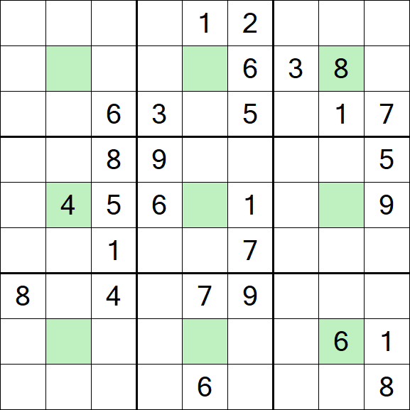 Center Dot Sudoku - Difficile