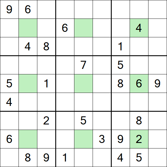 Center Dot Sudoku - Difícil