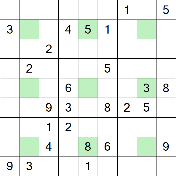 Center Dot Sudoku - Hard