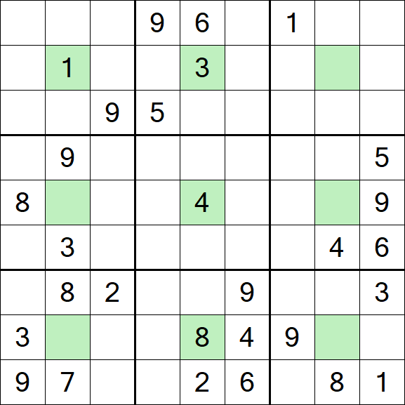 Center Dot Sudoku - Difícil