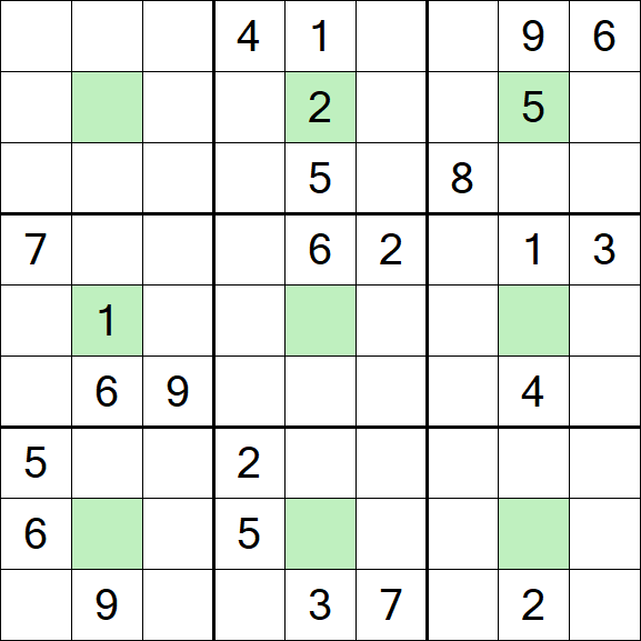 Center Dot Sudoku - Difficile