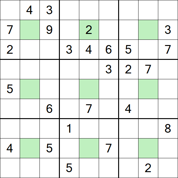 Center Dot Sudoku - Hard