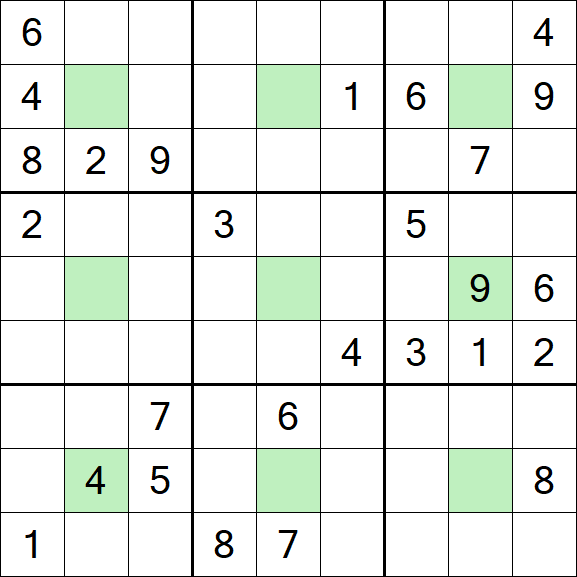 Center Dot Sudoku - Difícil