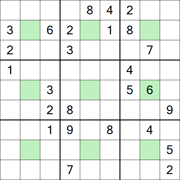 Center Dot Sudoku - Difícil