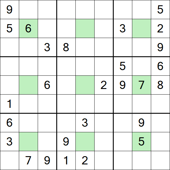 Center Dot Sudoku - Difficile