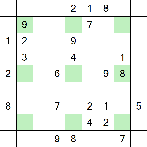 Center Dot Sudoku - Difícil