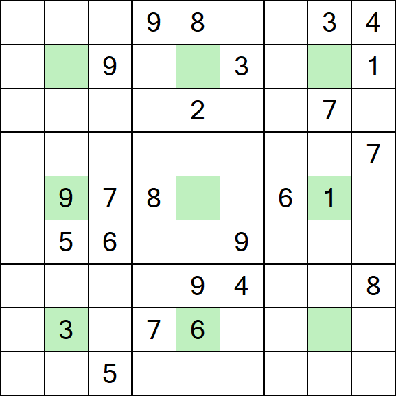 Center Dot Sudoku - Difícil