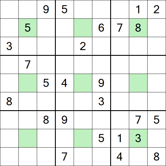Center Dot Sudoku - Difficile