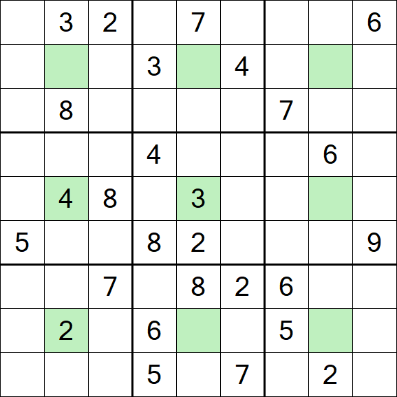 Center Dot Sudoku - Difficile