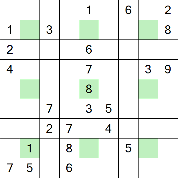 Center Dot Sudoku - Difficile