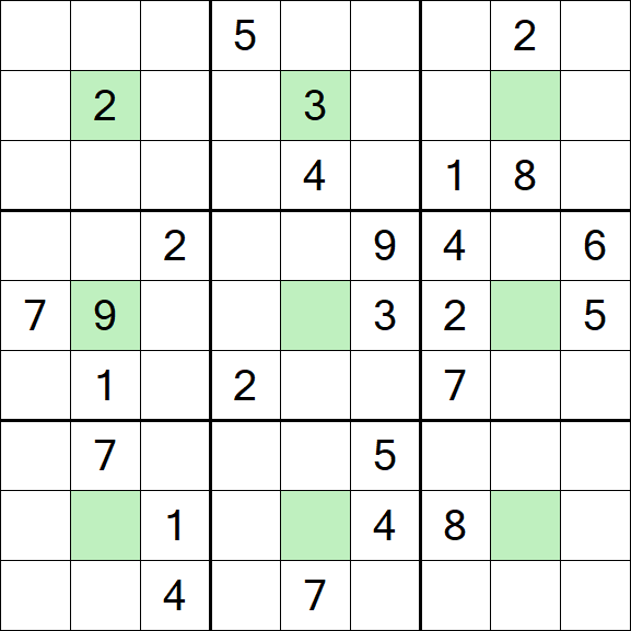 Center Dot Sudoku - Difficile