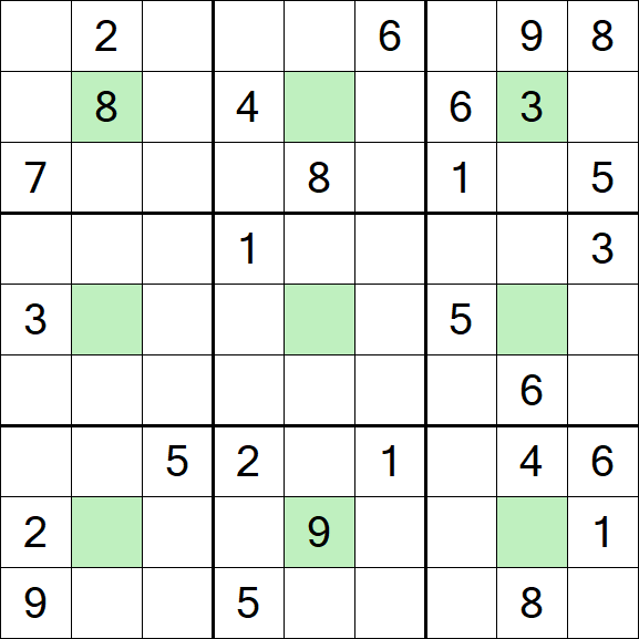 Center Dot Sudoku - Hard