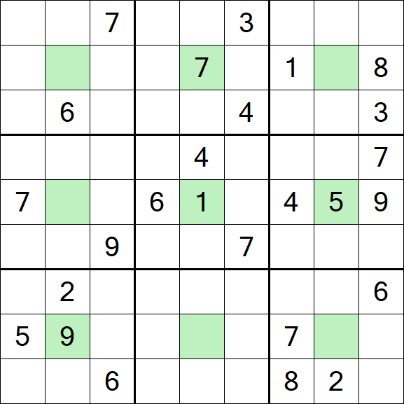 Center Dot Sudoku - Difficile