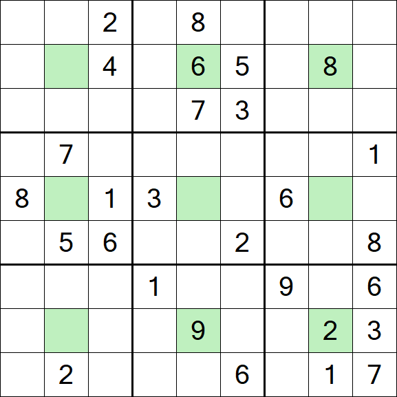 Center Dot Sudoku - Difficile