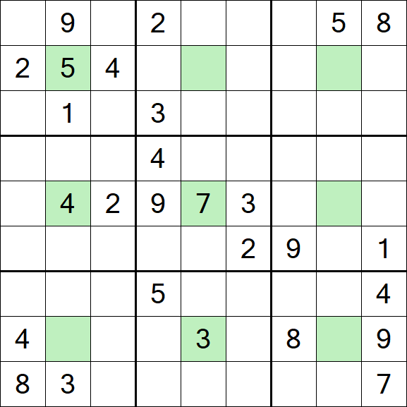 Center Dot Sudoku - Difficile