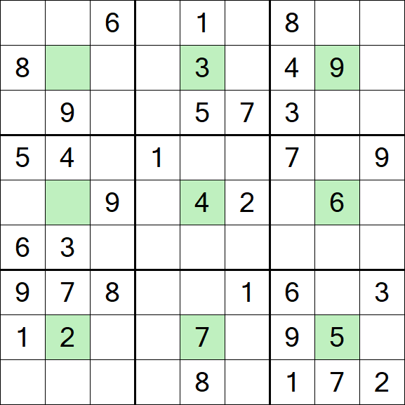 Center Dot Sudoku - Medium