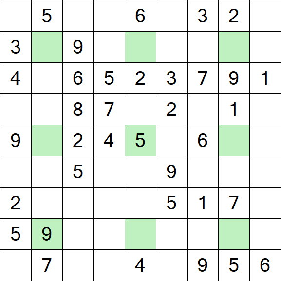 Center Dot Sudoku - Medio
