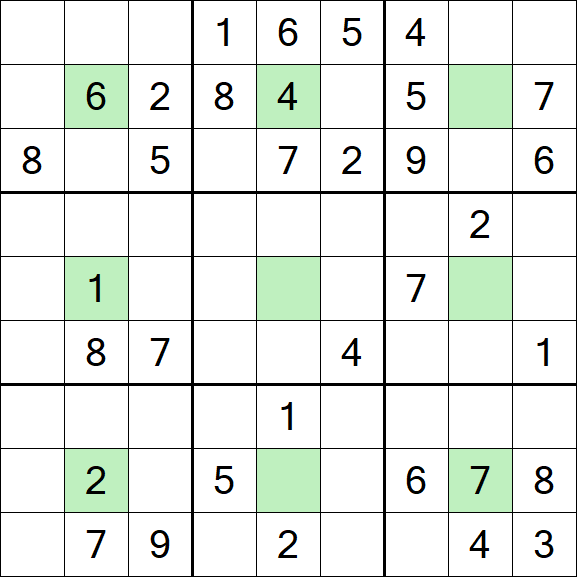 Center Dot Sudoku - Medium