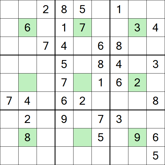 Center Dot Sudoku - Medium