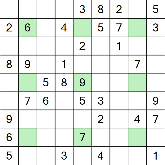 Center Dot Sudoku - Moyen