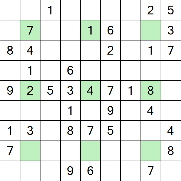 Center Dot Sudoku - Moyen