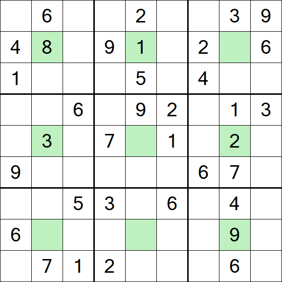 Center Dot Sudoku - Medium