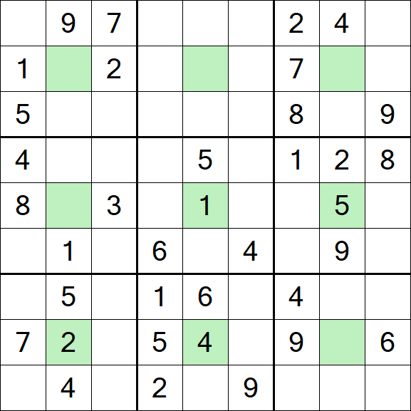 Center Dot Sudoku - Médio